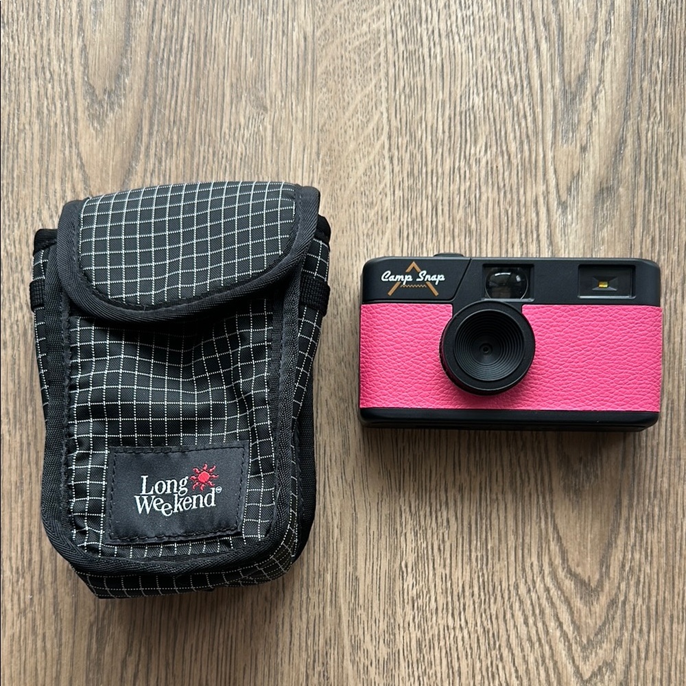 Flamingo Pink Camp Snap Camera - Screen Free Digital Camera